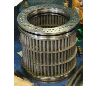 The cooler of 180V1 Stirling engine.